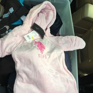 Microfleece Polar Bear Sleep Bag